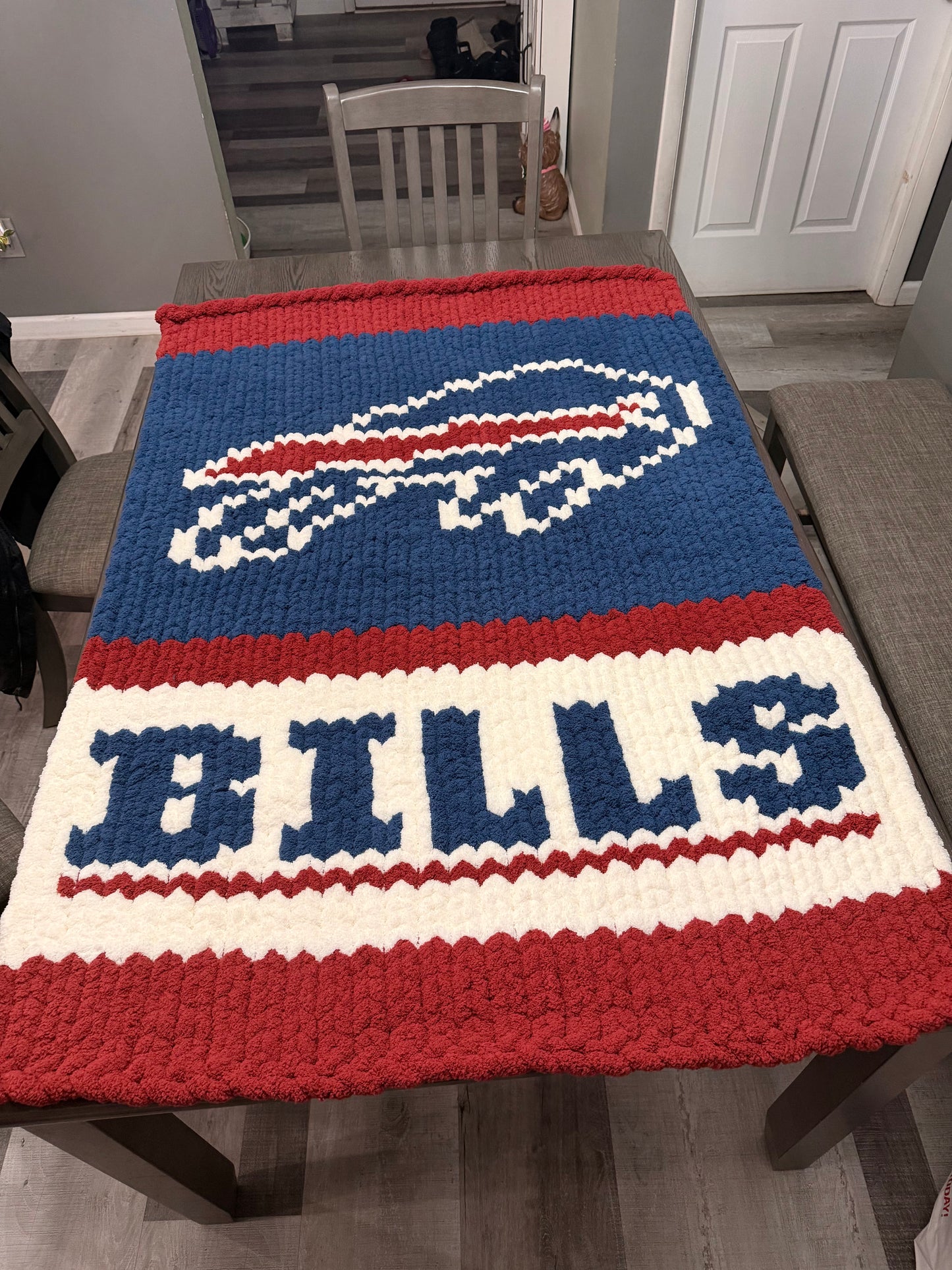 Buffalo Bills Chunky Blanket