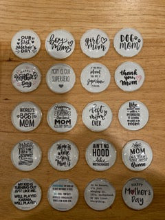 Magnet set Mom quotes