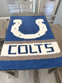 Indianapolis Colts Chunky Blanket