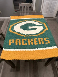 Green Bay Packers Chunky Blanket