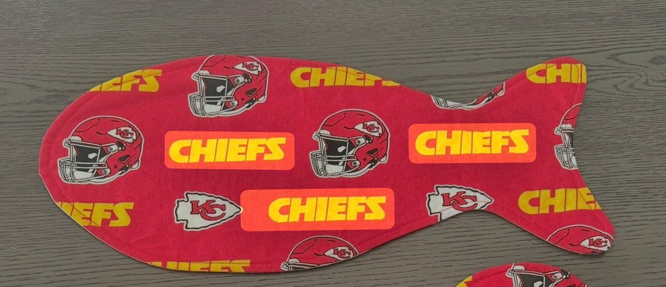 Cat Bowl Mat Chiefs