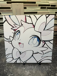 Artistic Rendering of Sylveon Hueforge