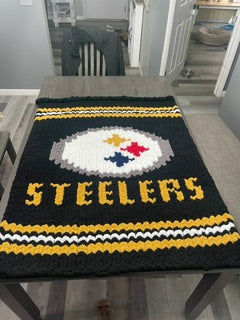 Pittsburg Steelers Chunky Blanket