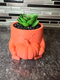 "Halloween Pumpkin" Pot buddy