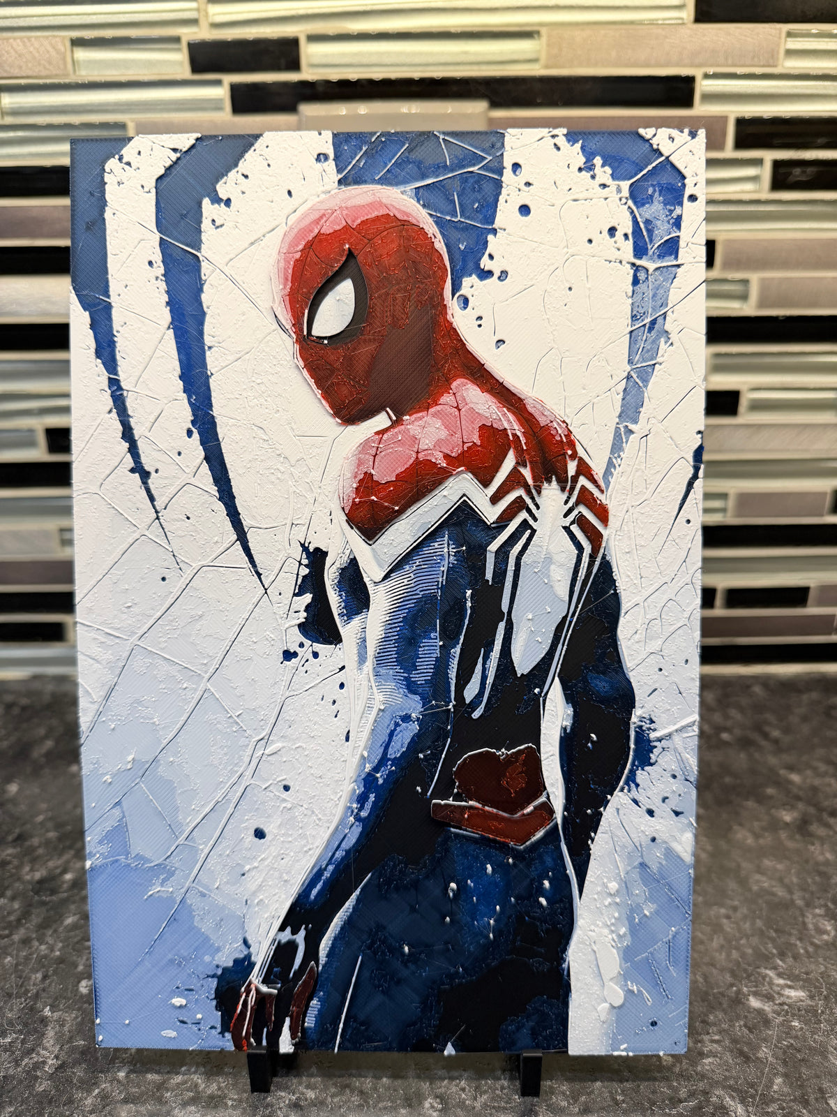 Spider-Man Hueforge