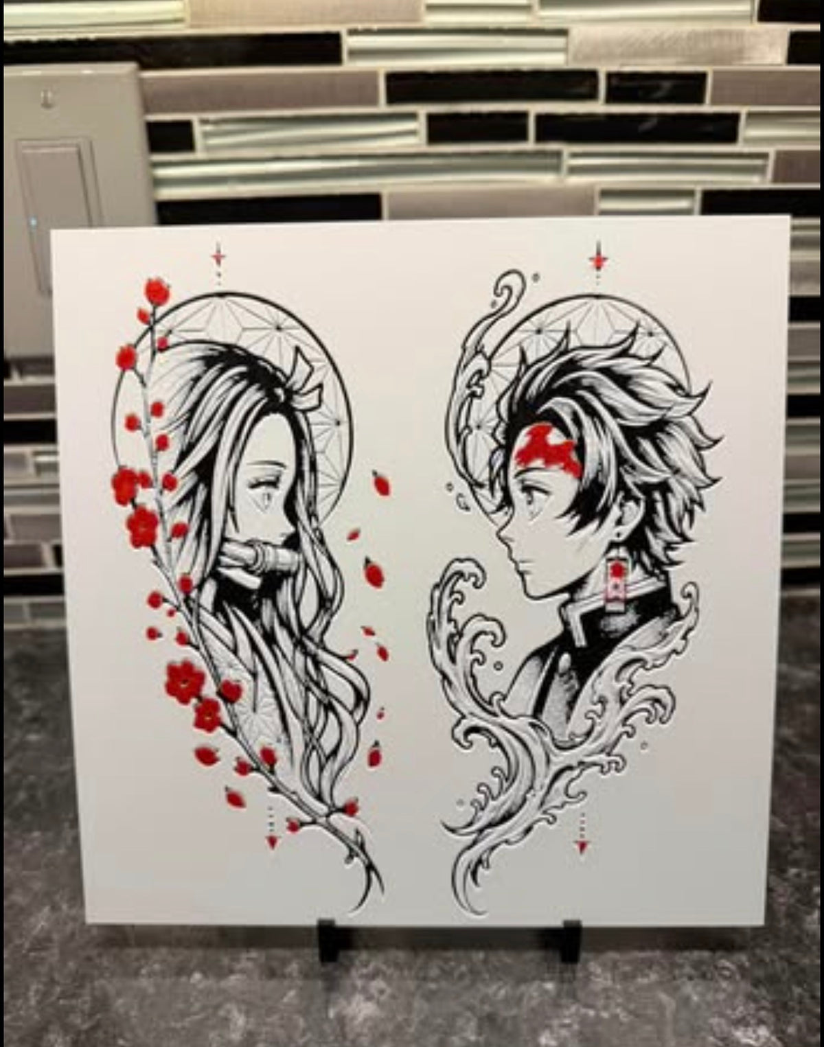 Demon Slayer Tanjiro and Nezuko Hueforge