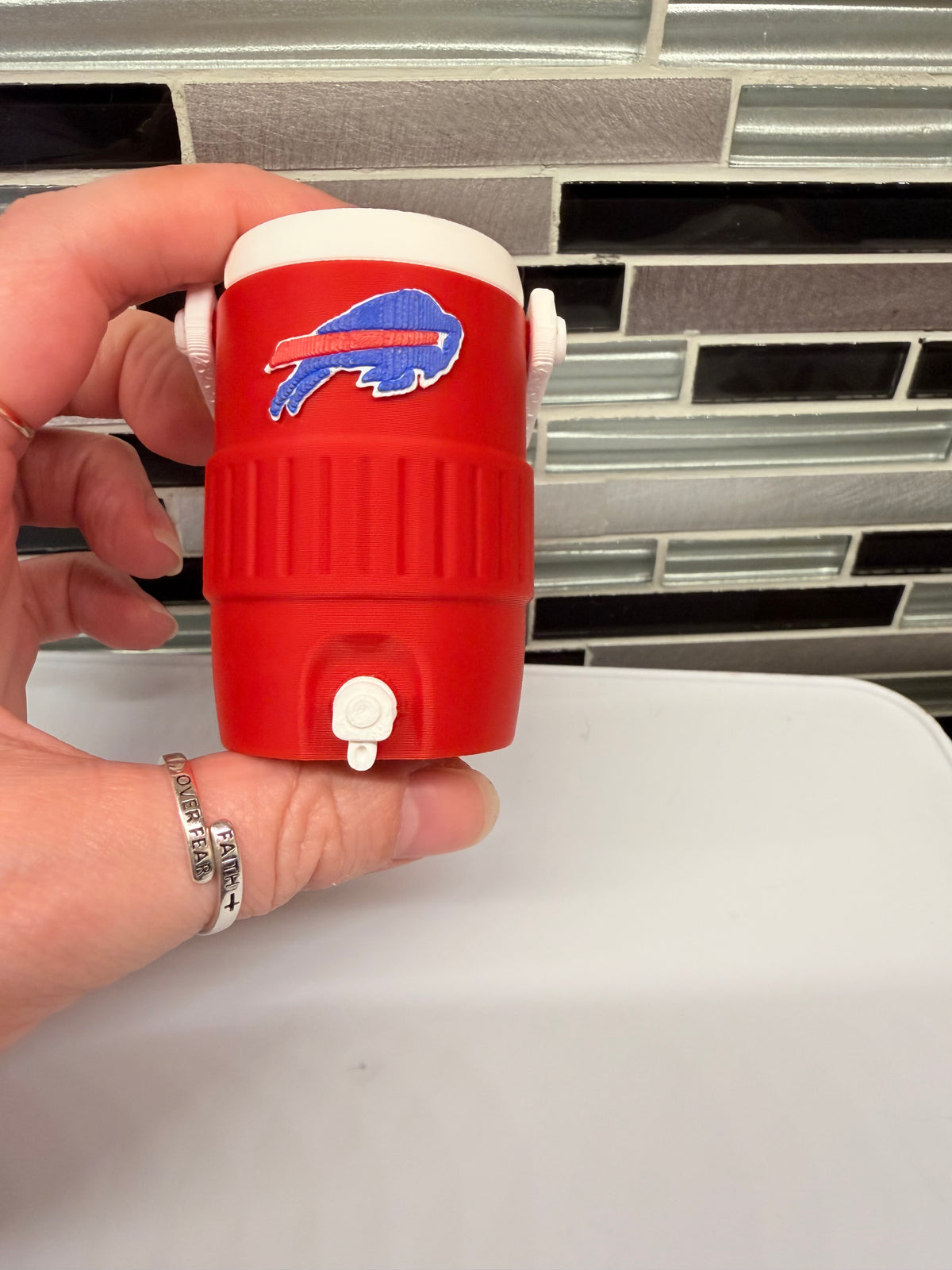 Buffalo Bills Water Cooler Ornament (each)