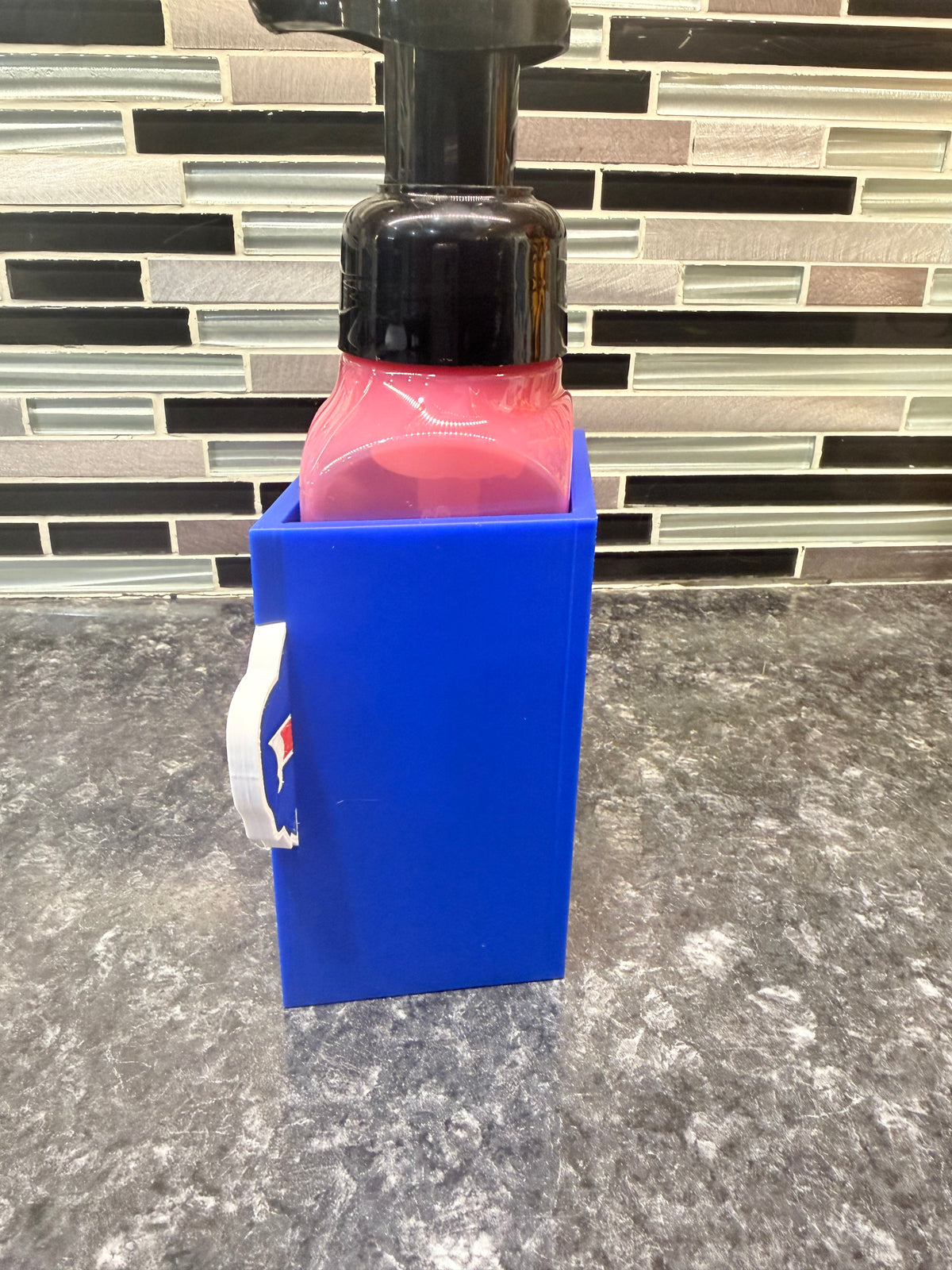 Buffalo Bills Themed Soap Dispenser Holder