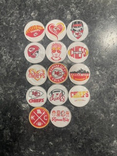 Magnet set KC Chiefs