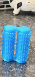 Dual spikey, rolling, sensory fidgets