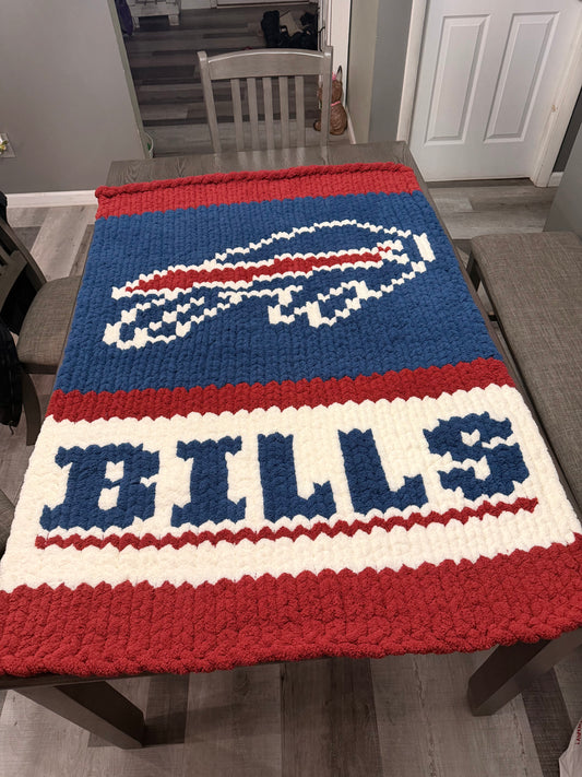 Buffalo Bills Chunky Blanket