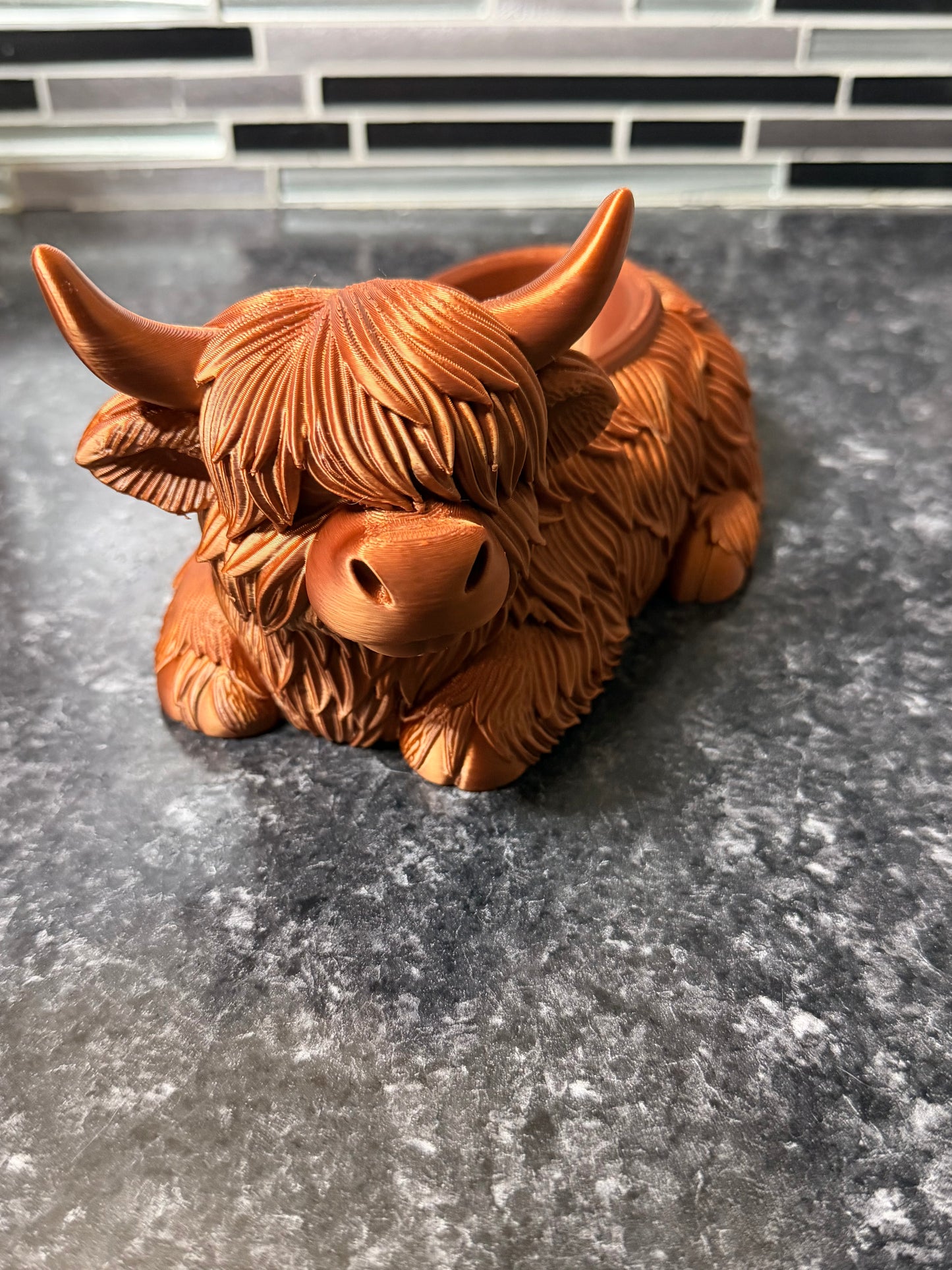 Highland Cow 3D Print