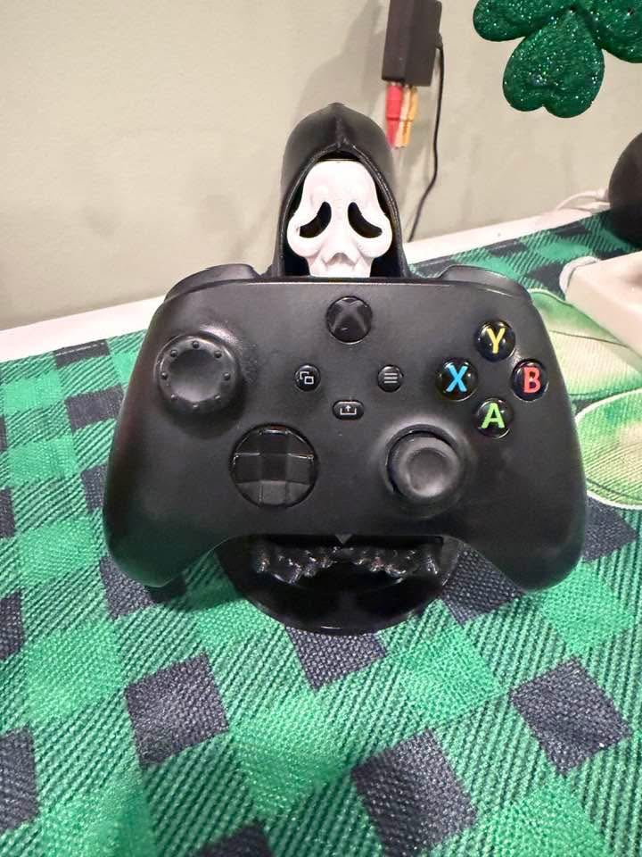 Ghost Face Xbox Remote Holder