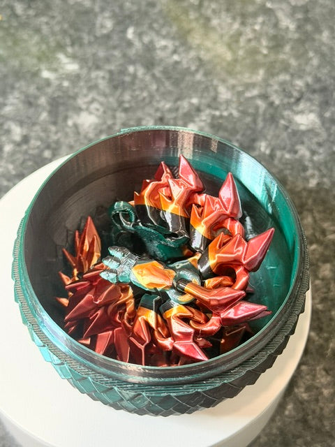 Twist open egg with surprise inside