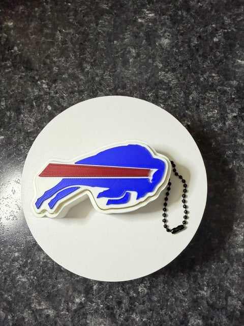 Buffalo Bills fidget clicker w/ keychain
