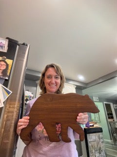 Custom Cutting or Charcuterie board ( Walnut )