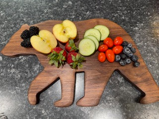 Custom Cutting or Charcuterie board ( Walnut )