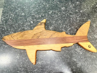 Custom Cutting , Sharkuterie Board  deeper  color