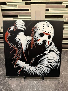Artistic Rendering of Jason Vorhees Hueforge