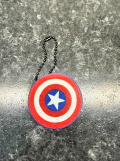 Captain America Fidget Clicker and key chain