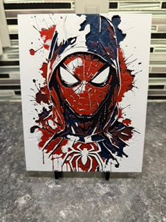 Artistic Rendering of Spiderman Hueforge