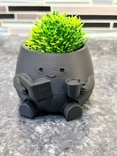 "Book Lover" Succulent Holder*