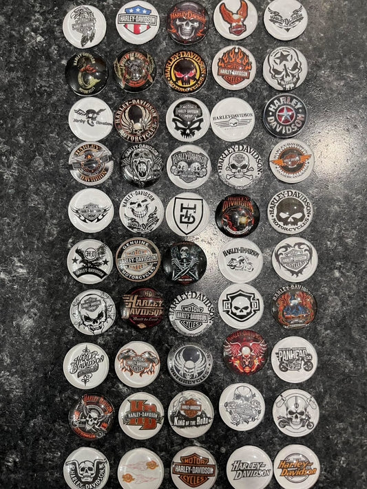 Harley Davidson Magnet Set