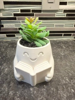 "Book Reader" Pot buddy