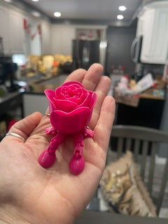 Heart, Lips, Tulip with articulating legs