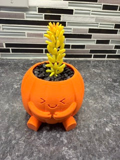 "Happy Pumpkin" Pot buddy