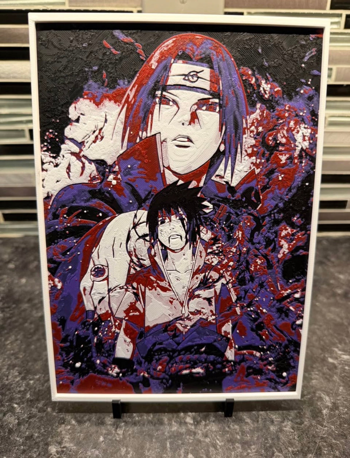 Naruto Itachi and Sasuke Hueforge
