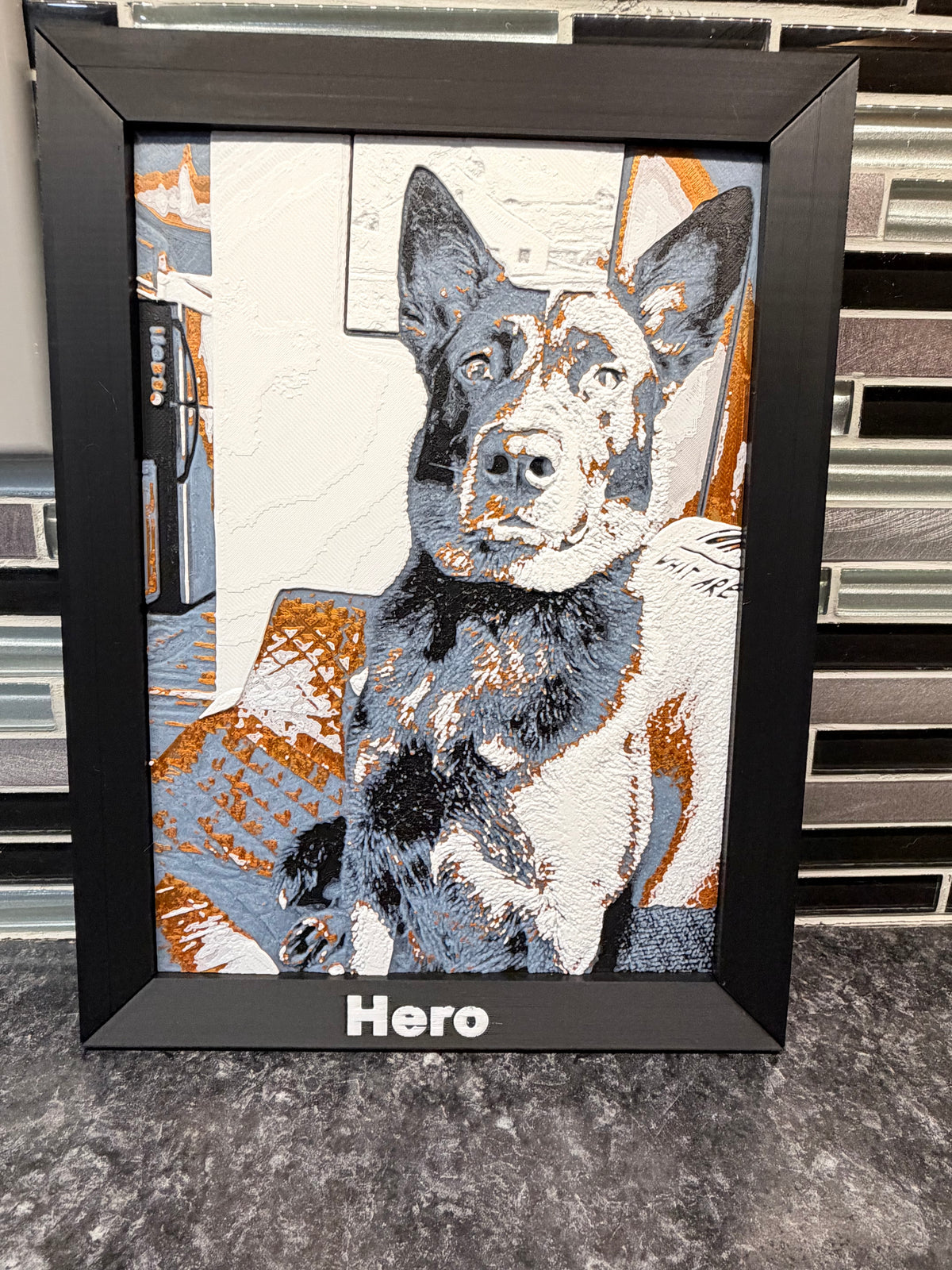 Commissioned German Shepard