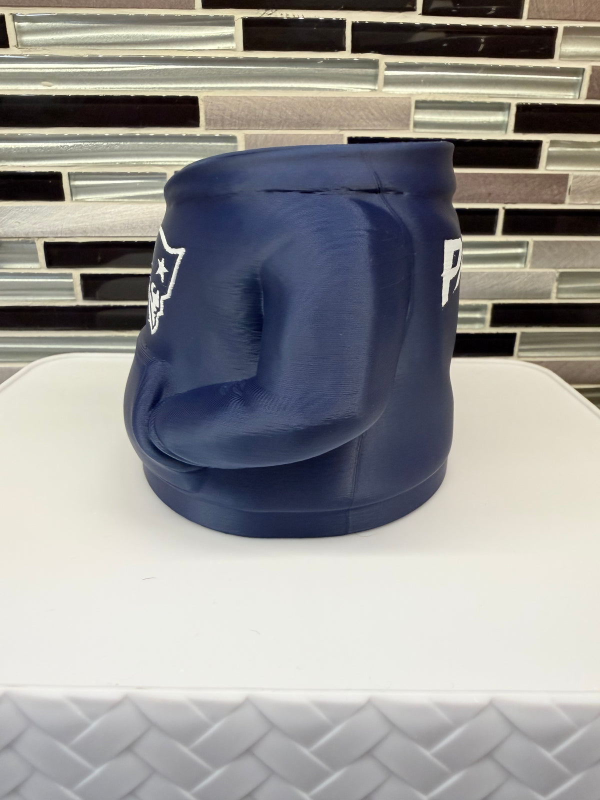 "New England Patriots" Hoodie 12 oz Can Koozy