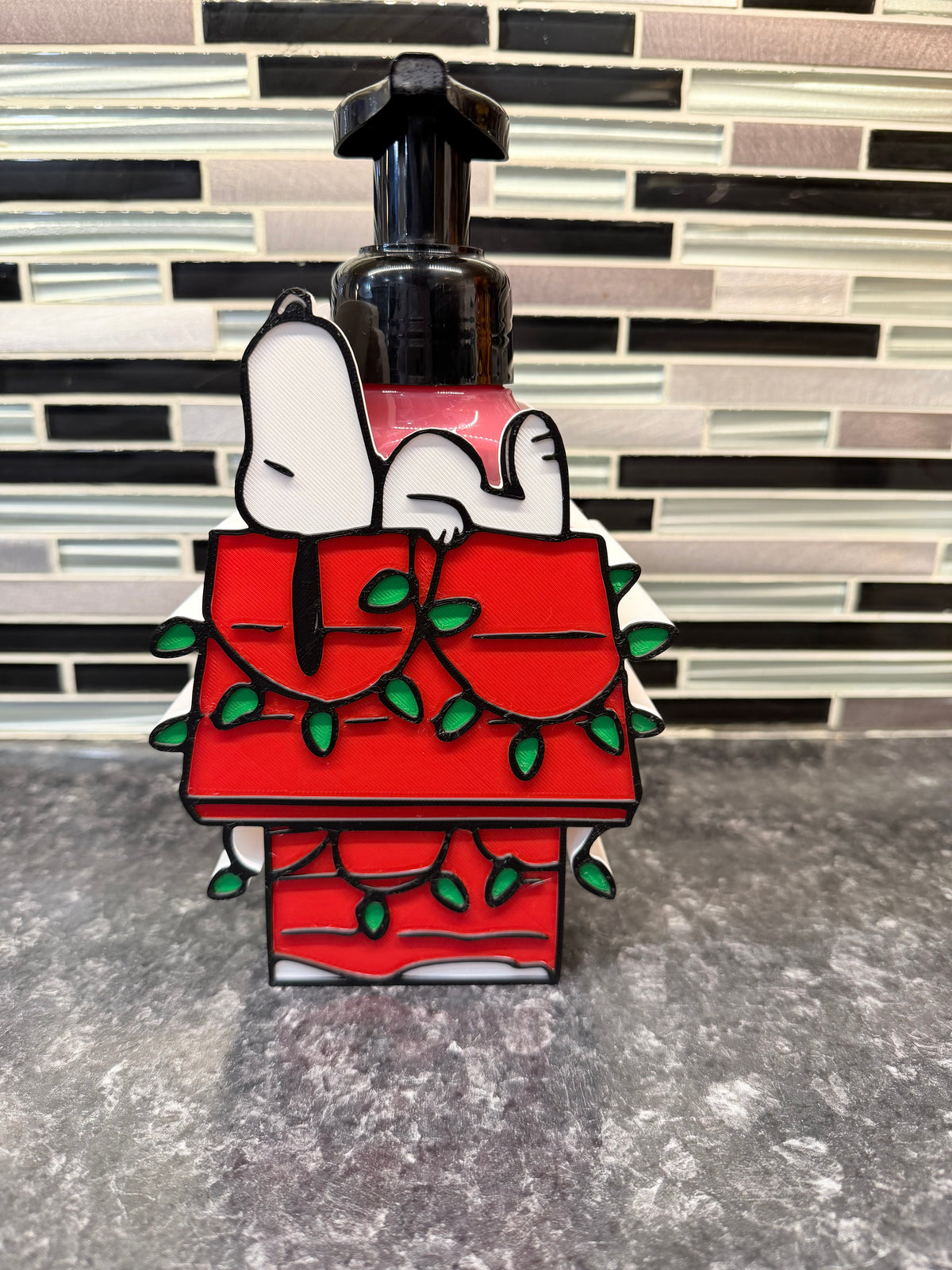 Peanuts Themed Soap Dispenser Holder