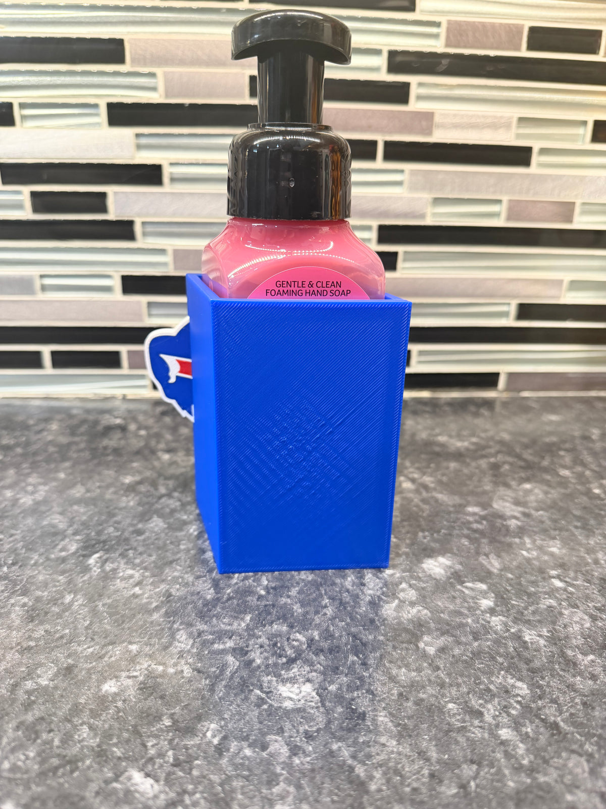 Buffalo Bills Themed Soap Dispenser Holder