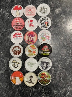 Magnet set Mushrooms