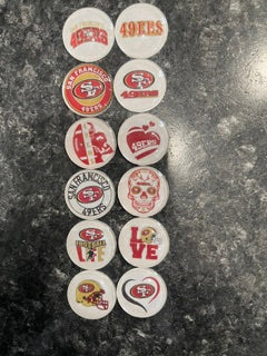 Magnet set SF 49ers