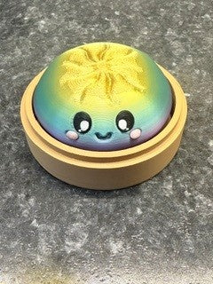 3D printed dumpling with clicker