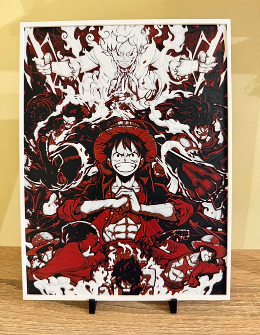 One Piece Monkey D. Luffy Hueforge