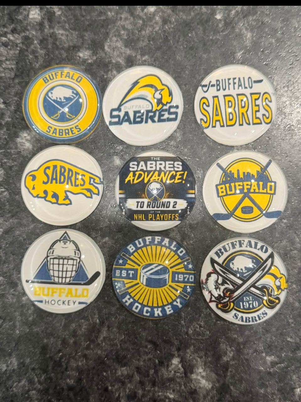 Buffalo Sabres Magnet Set