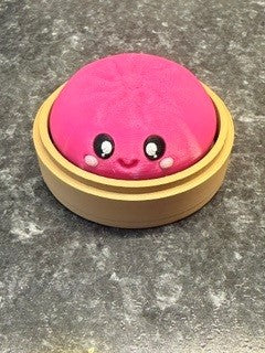3D printed dumpling with clicker